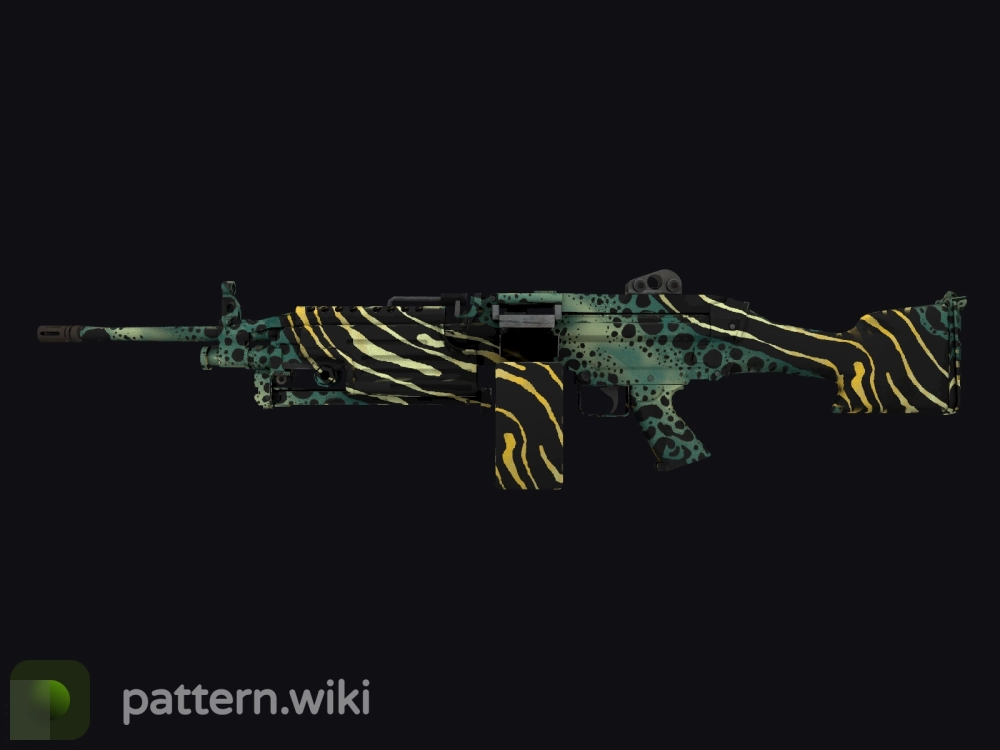 M249 Emerald Poison Dart seed 934