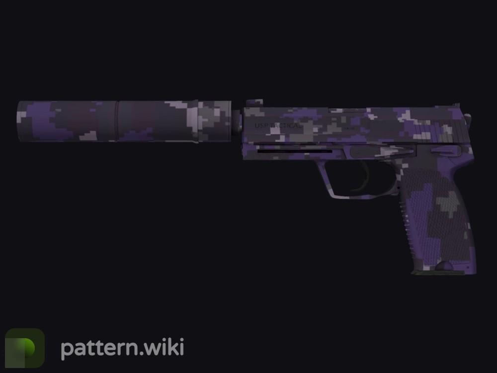 USP-S Purple DDPAT seed 202