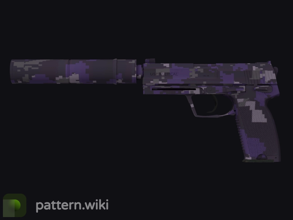 USP-S Purple DDPAT seed 483