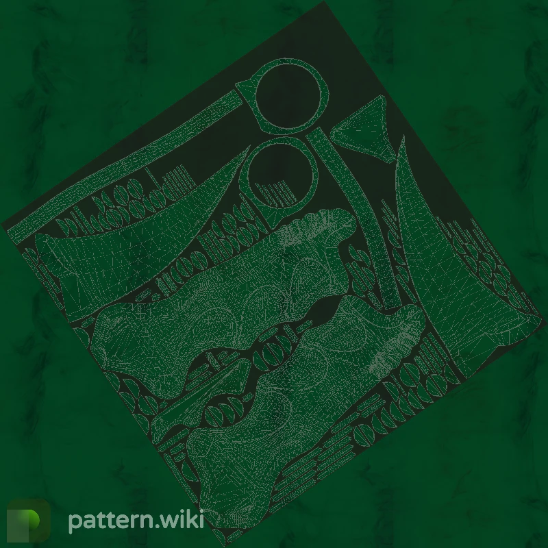 Karambit Gamma Doppler seed 637 pattern template