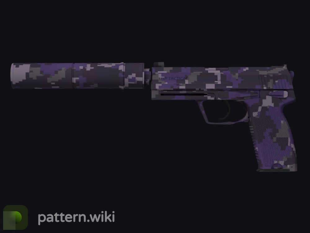 USP-S Purple DDPAT seed 543