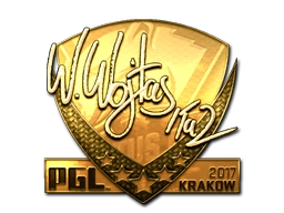 Sticker TaZ (Gold) | Krakow 2017 preview