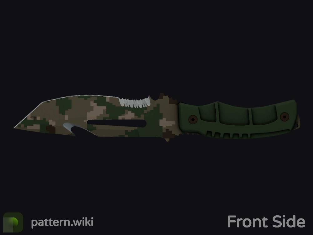 Survival Knife Forest DDPAT seed 462