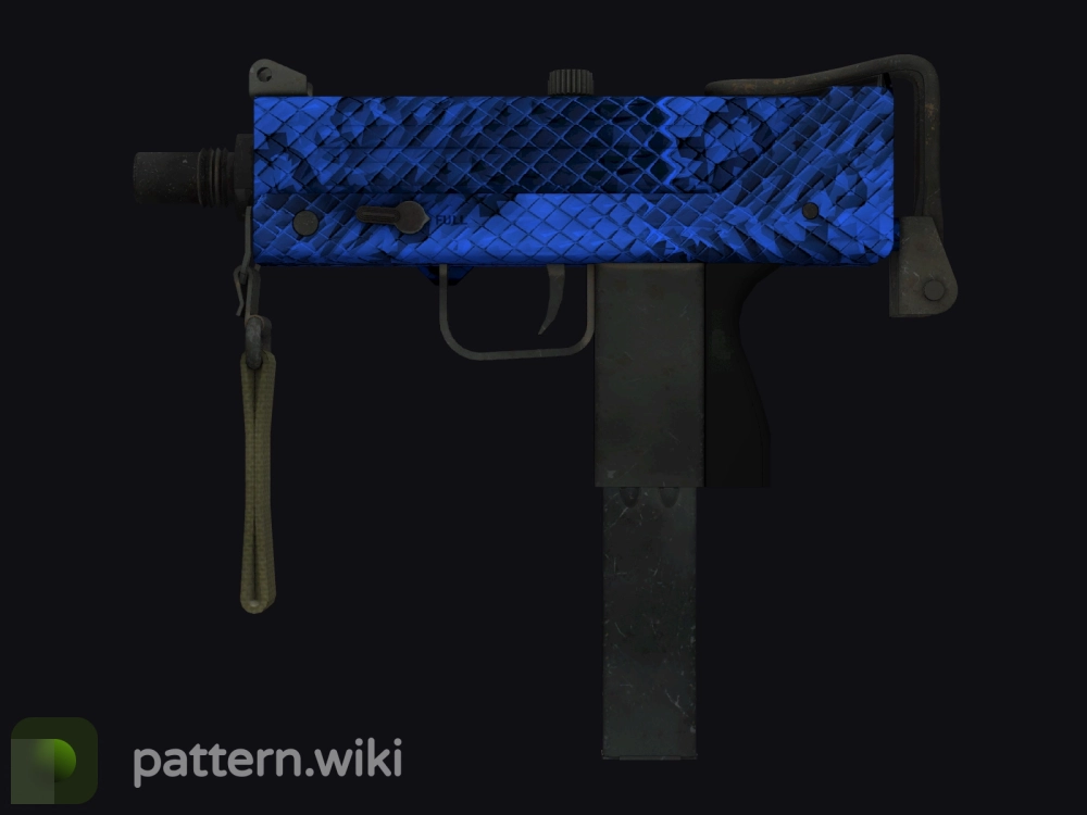 MAC-10 Lapis Gator seed 41