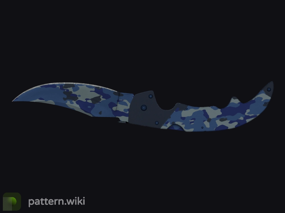 Falchion Knife Bright Water seed 962