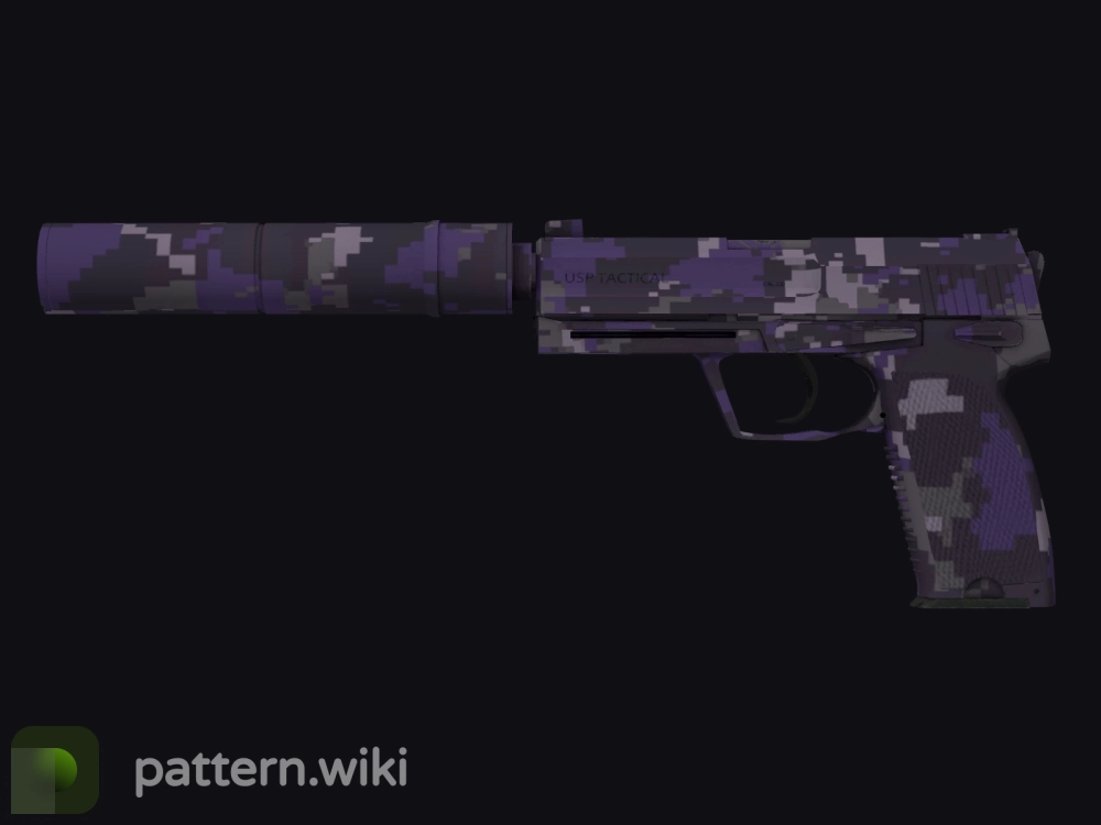 USP-S Purple DDPAT seed 73