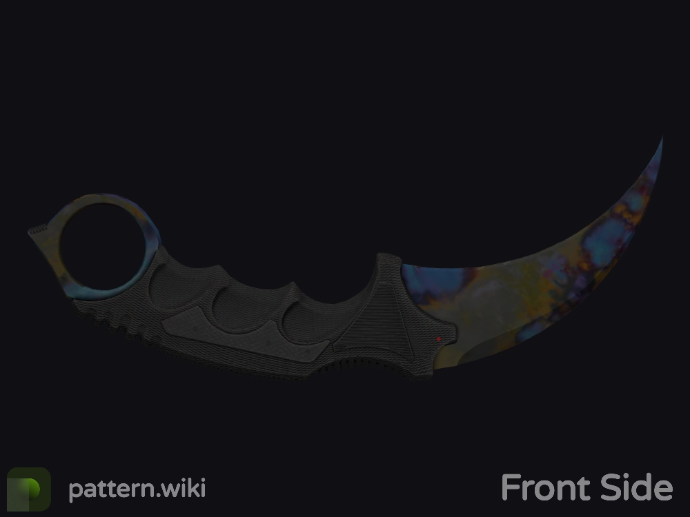 Karambit Case Hardened seed 496