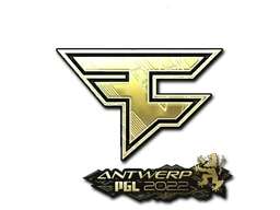 Sticker FaZe Clan (Gold) | Antwerp 2022 preview