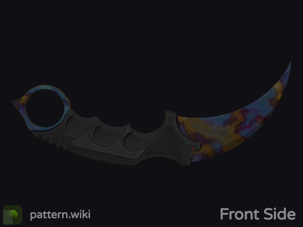 Karambit Case Hardened seed 641