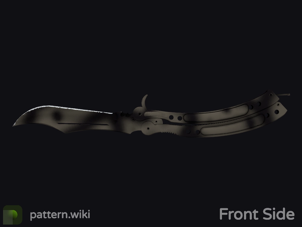 Butterfly Knife Scorched seed 618