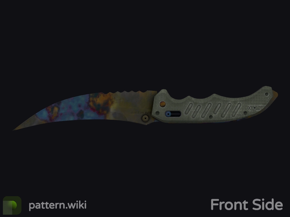 Flip Knife Case Hardened seed 153