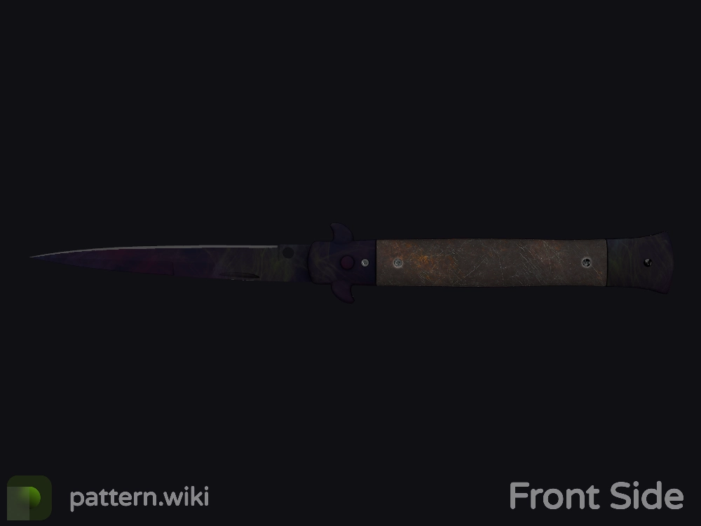 Stiletto Knife Doppler seed 493