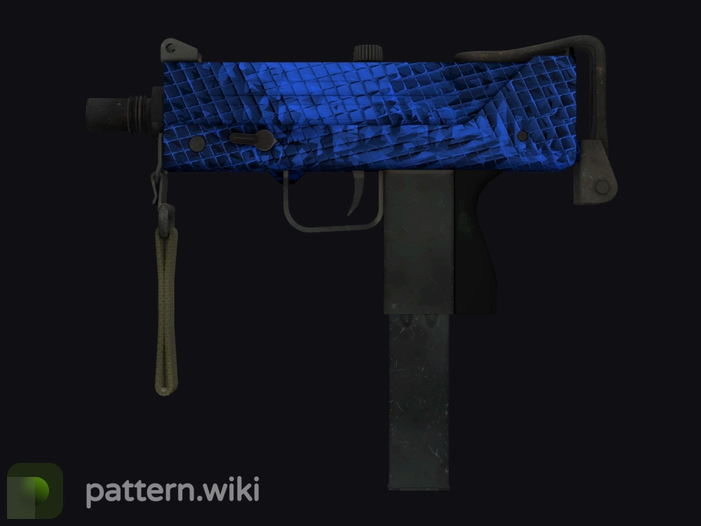 MAC-10 Lapis Gator seed 70