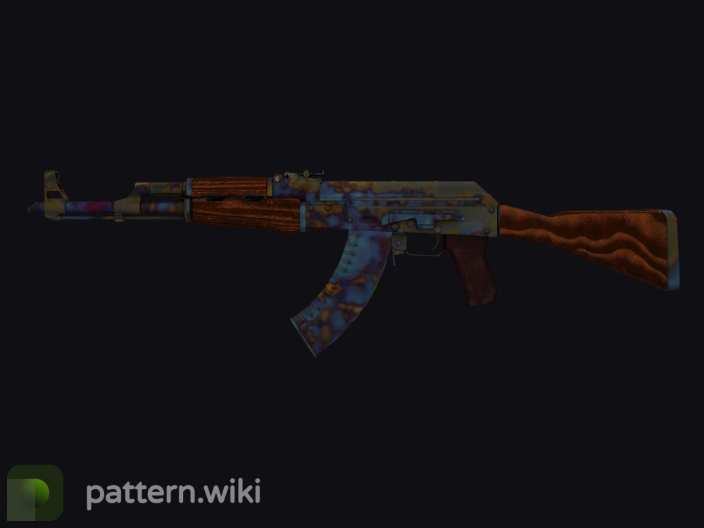 AK-47 Case Hardened seed 318