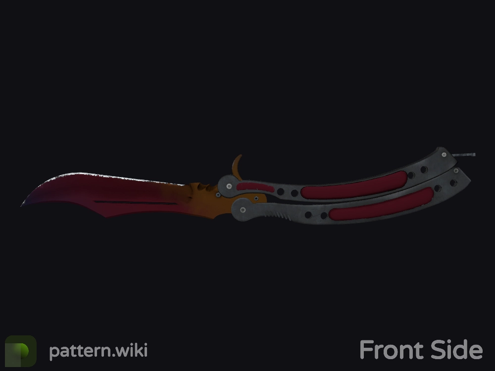 Butterfly Knife Fade seed 586