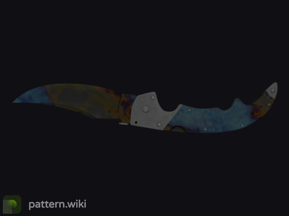 Falchion Knife Case Hardened seed 13