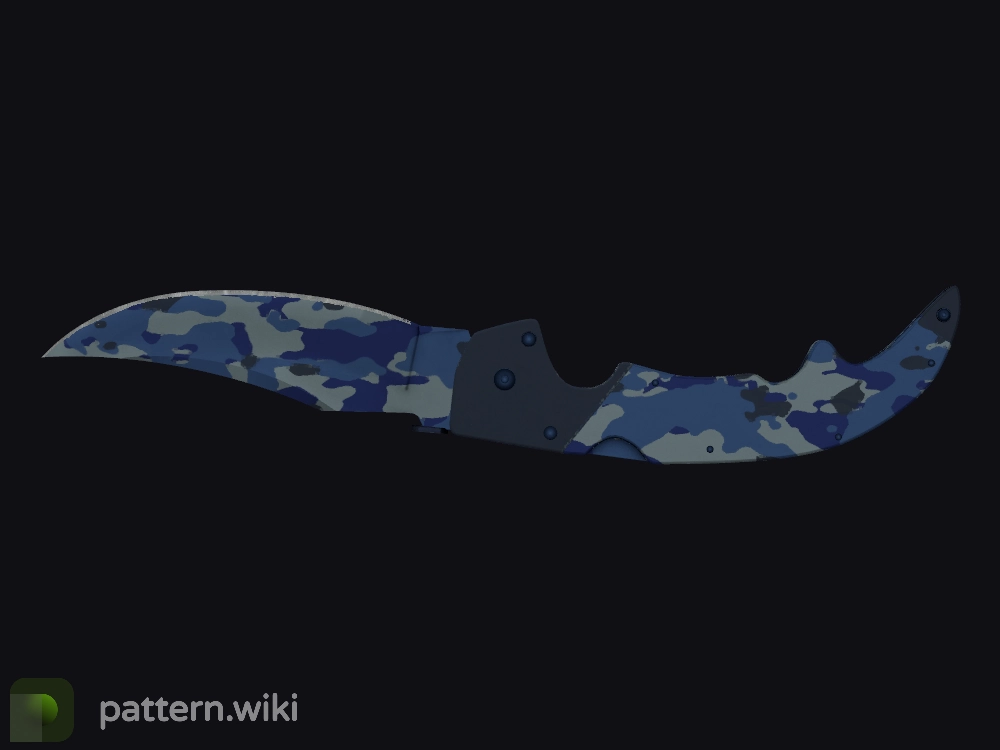 Falchion Knife Bright Water seed 518