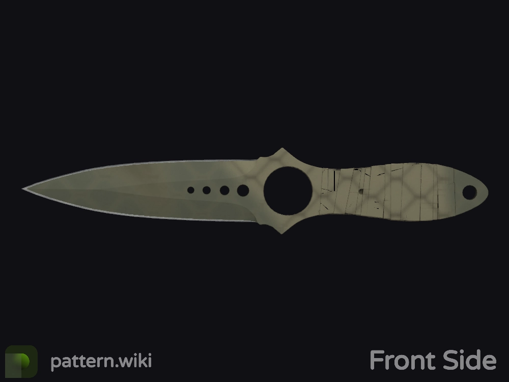 Skeleton Knife Safari Mesh seed 672