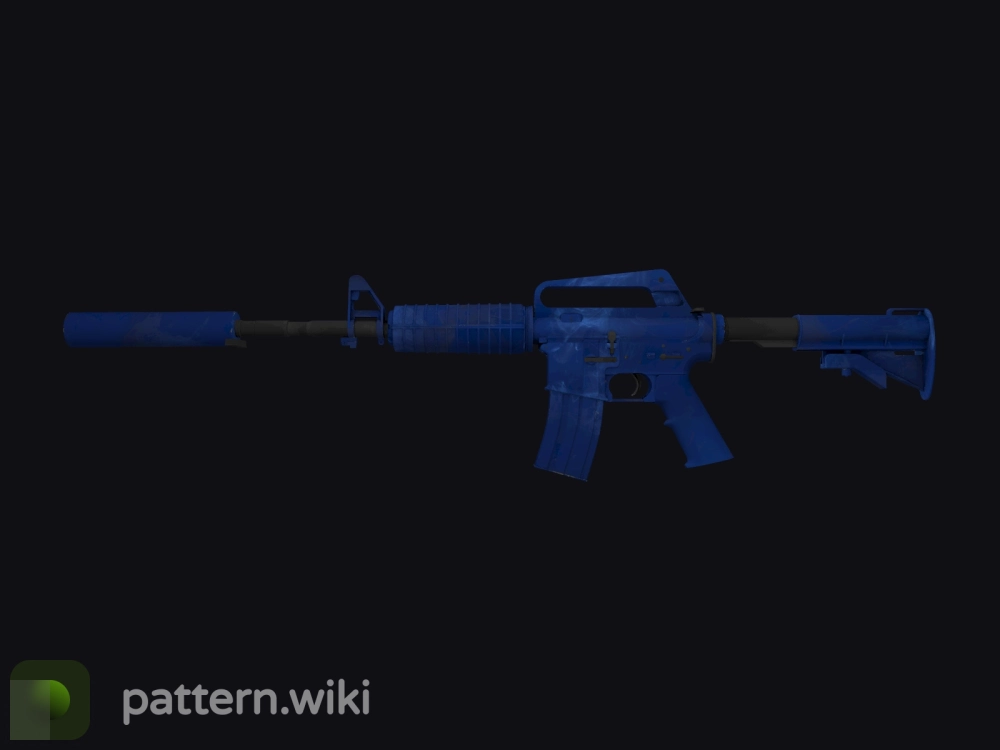 M4A1-S Blue Phosphor seed 87