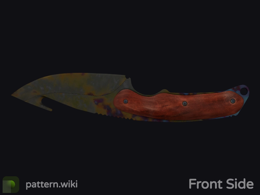 Gut Knife Case Hardened seed 162