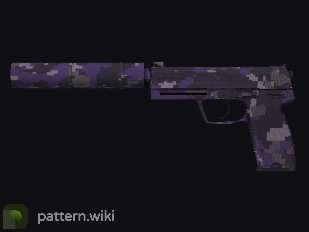 USP-S Purple DDPAT seed 376