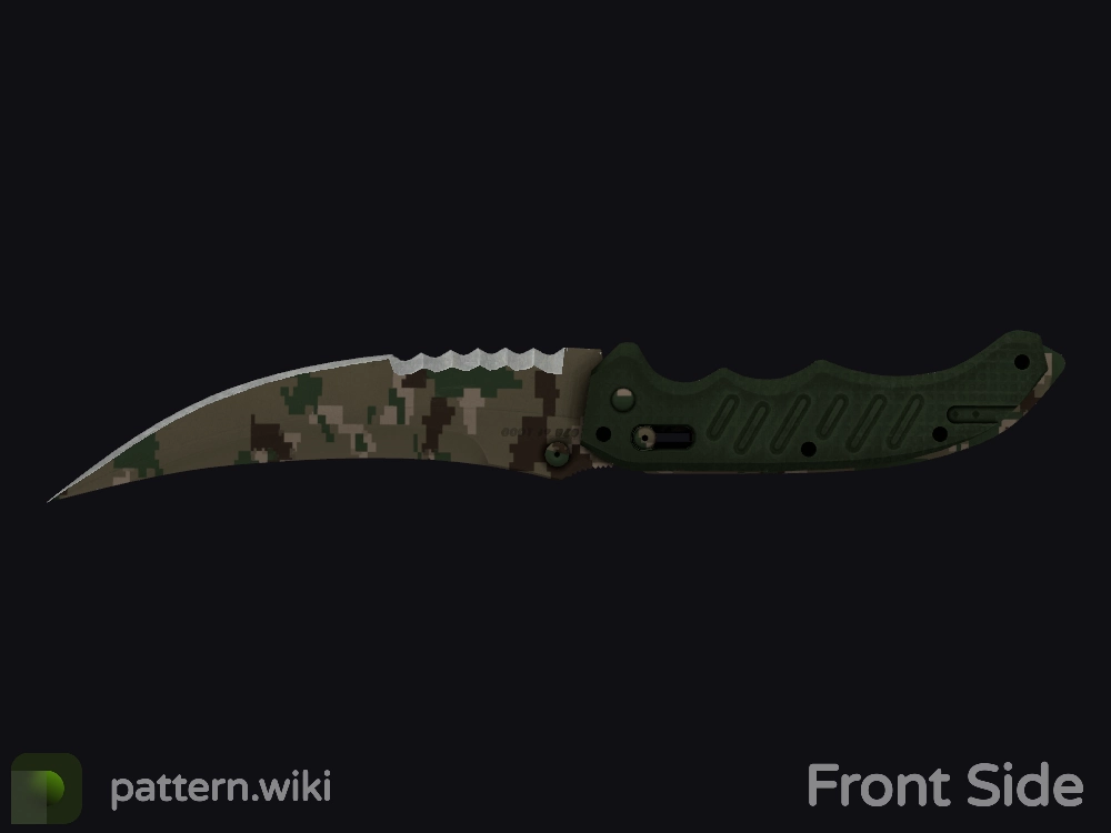 Flip Knife Forest DDPAT seed 741