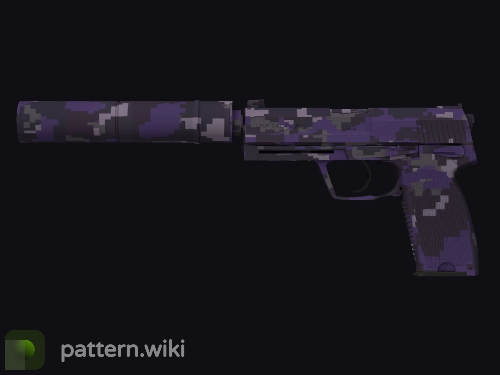 USP-S Purple DDPAT seed 484