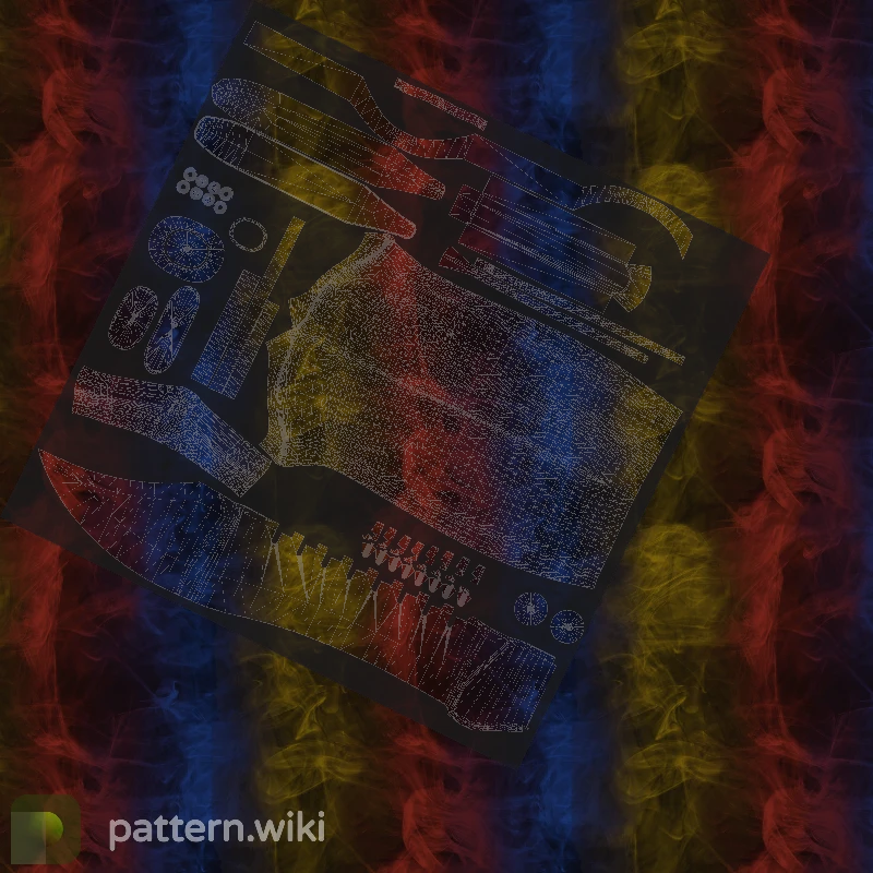 Bowie Knife Marble Fade seed 820 pattern template