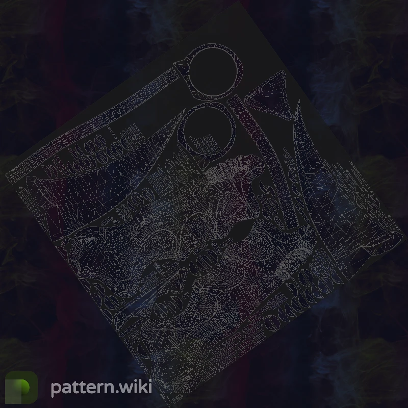 Karambit Doppler seed 68 pattern template