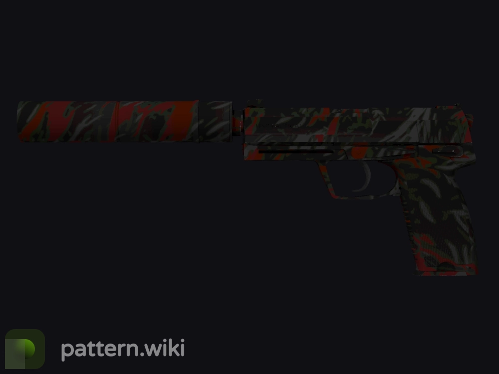 USP-S Blood Tiger seed 833