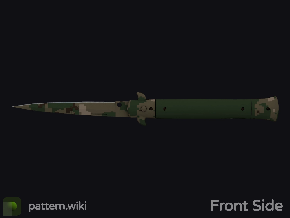 Stiletto Knife Forest DDPAT seed 104