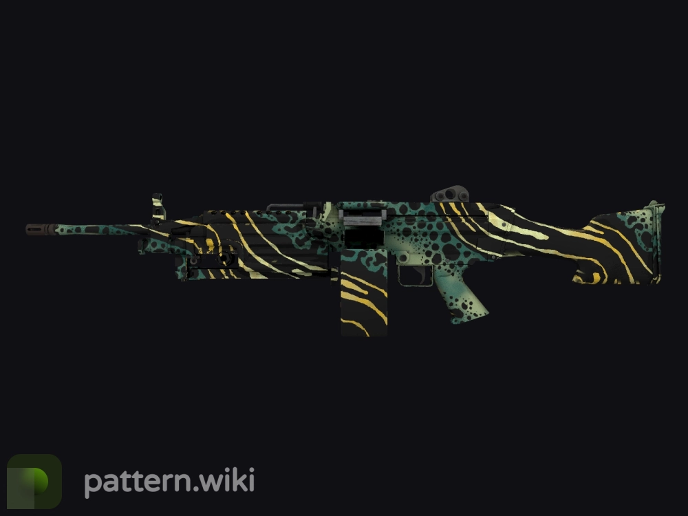 M249 Emerald Poison Dart seed 210