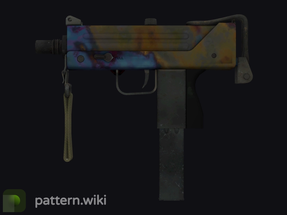 MAC-10 Case Hardened seed 674