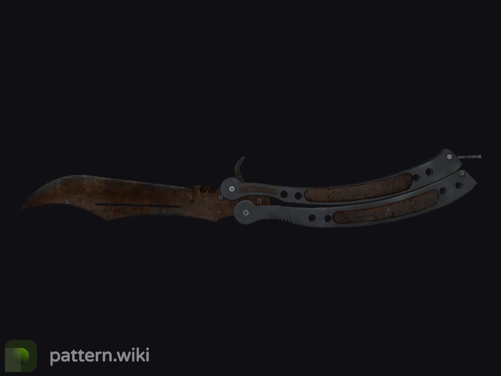 Butterfly Knife Rust Coat seed 979