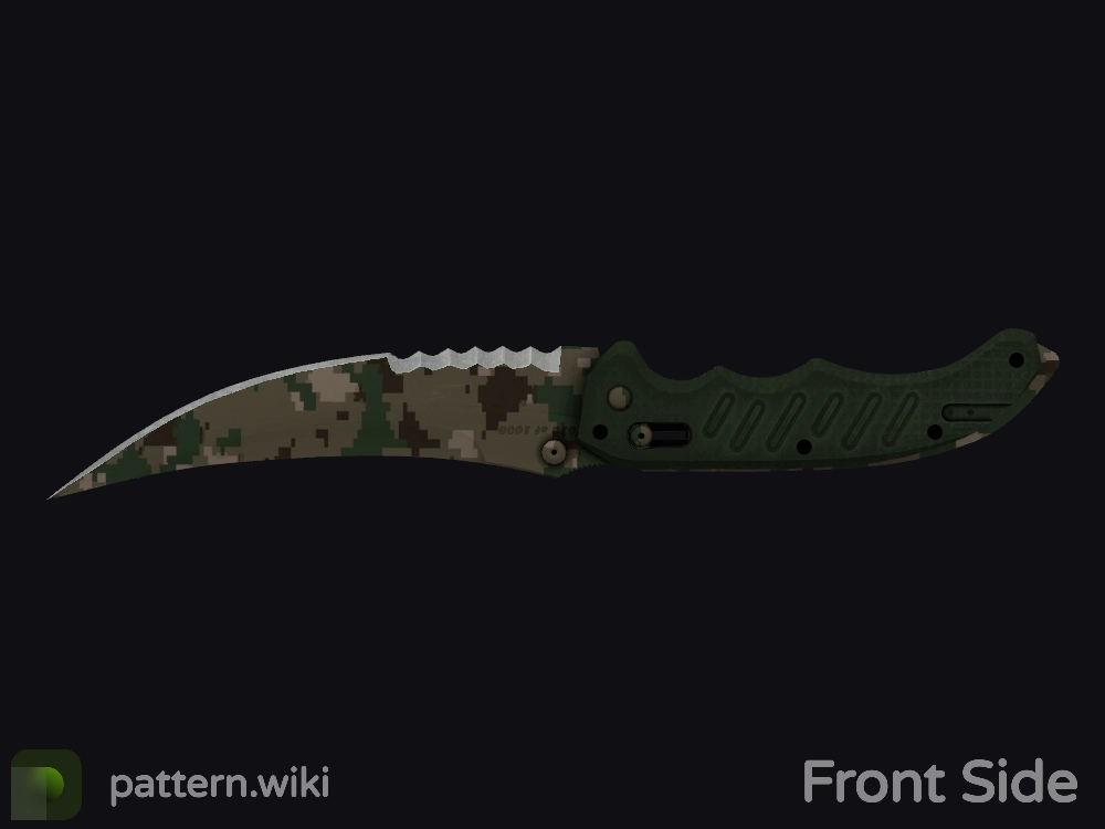 Flip Knife Forest DDPAT seed 710