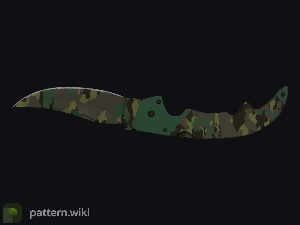 Falchion Knife Boreal Forest seed 103