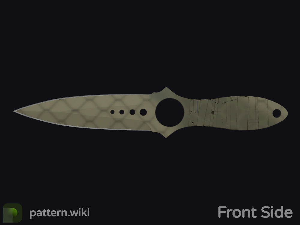 Skeleton Knife Safari Mesh seed 948