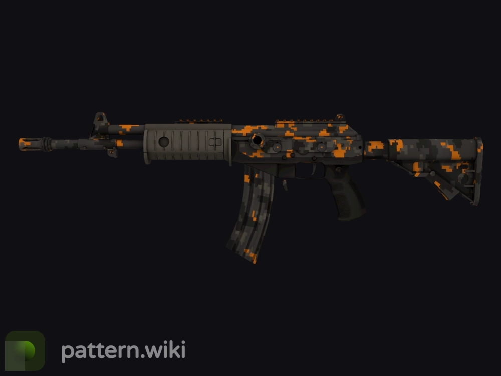 Galil AR Orange DDPAT seed 862