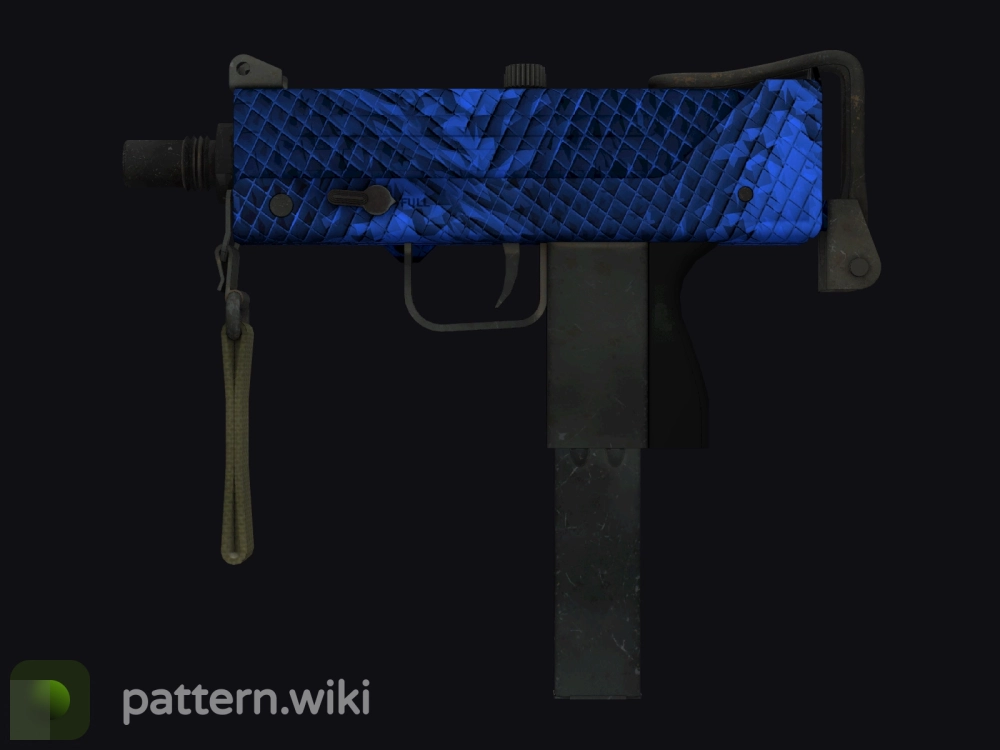 MAC-10 Lapis Gator seed 413