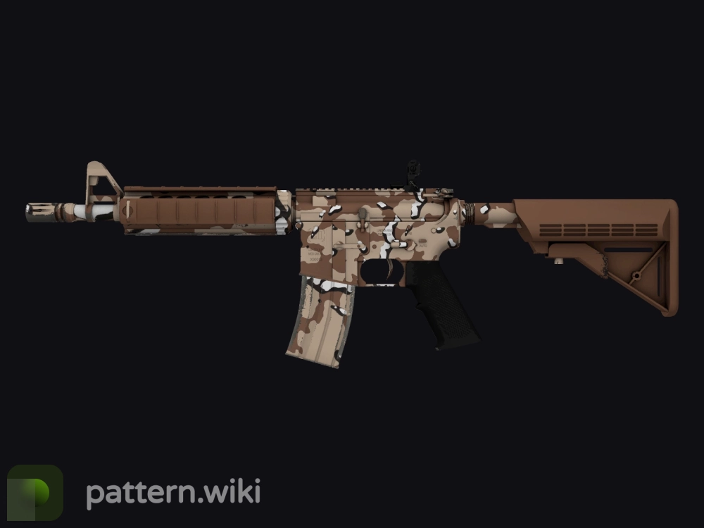 M4A4 Desert Storm seed 108