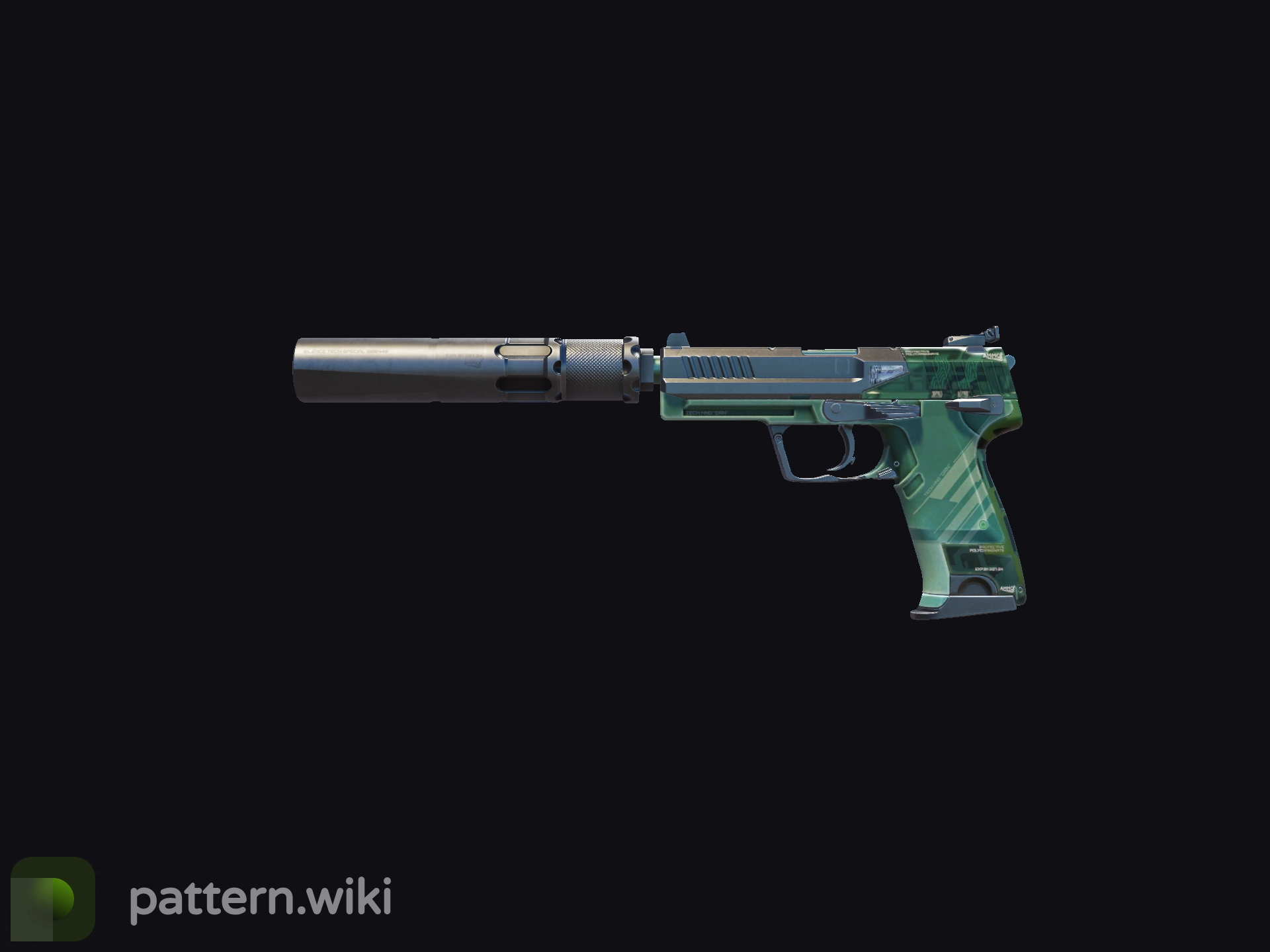 USP-S | PC-GRN - pattern.wiki