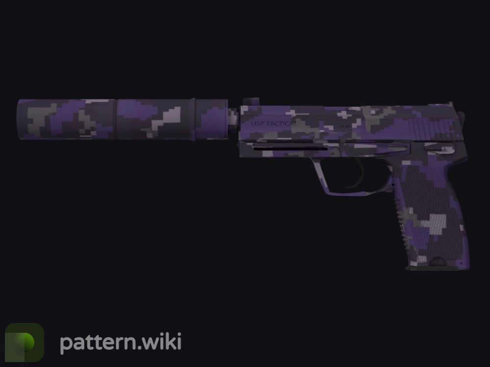 USP-S Purple DDPAT seed 58