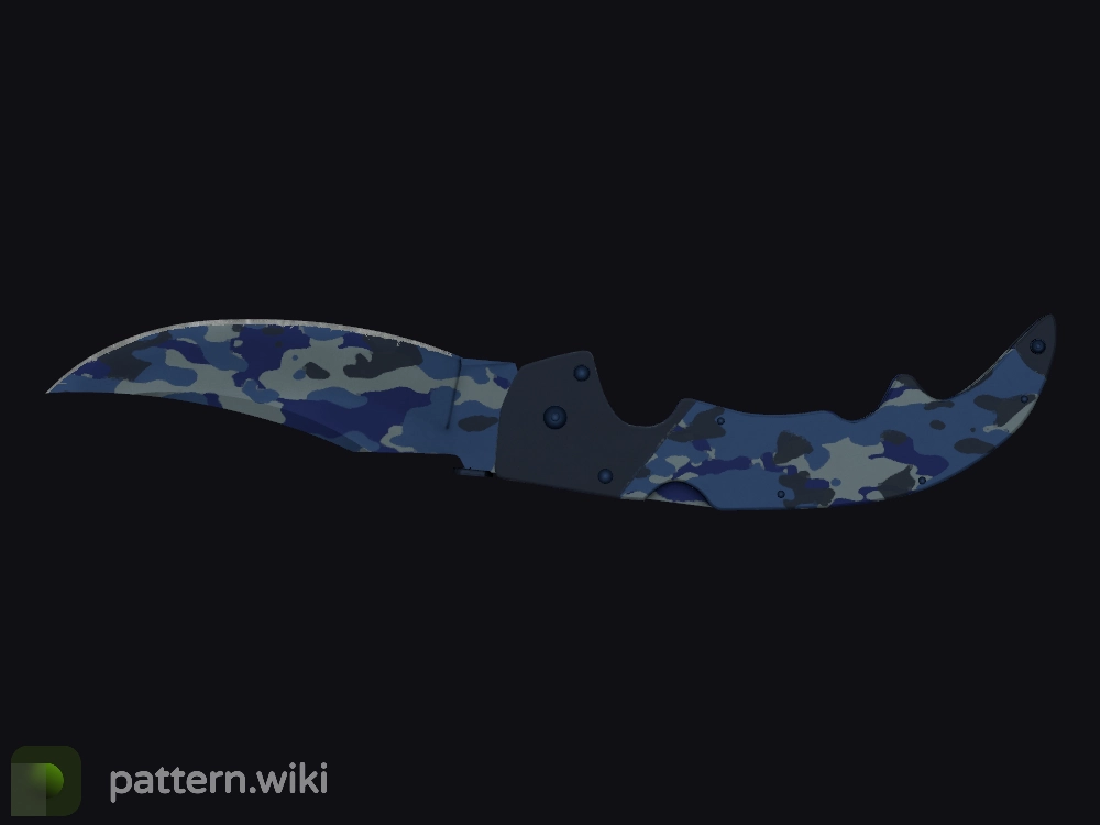 Falchion Knife Bright Water seed 177