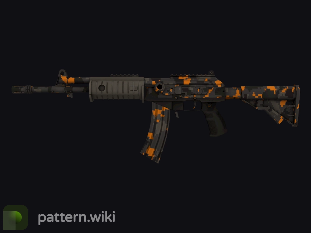 Galil AR Orange DDPAT seed 67