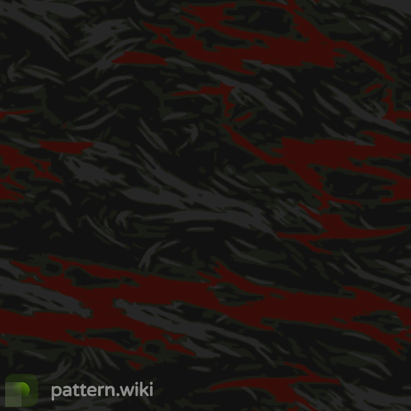 USP-S Blood Tiger seed 0 pattern template