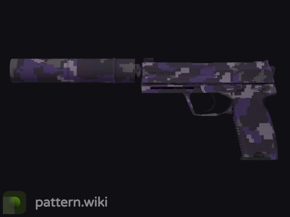 USP-S Purple DDPAT seed 453