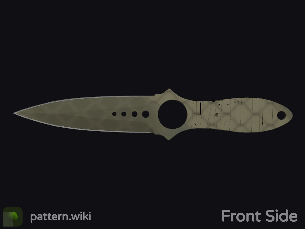 Skeleton Knife Safari Mesh seed 838