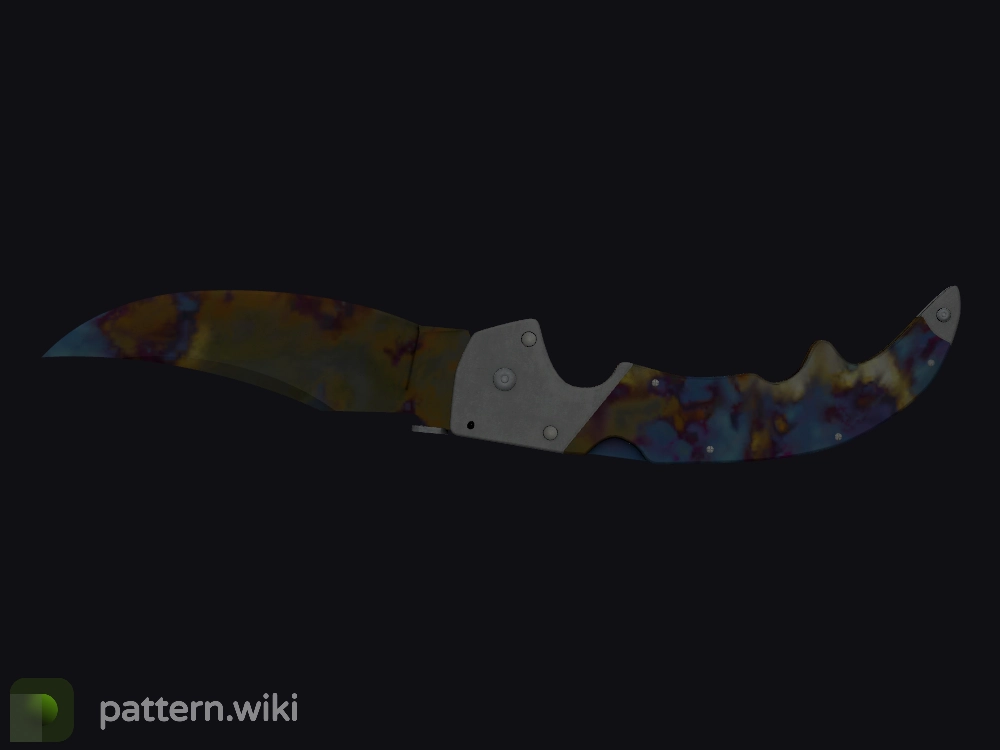 Falchion Knife Case Hardened seed 288