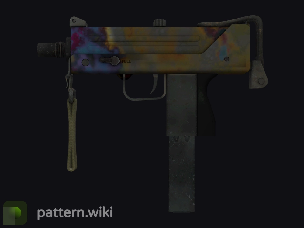 MAC-10 Case Hardened seed 437