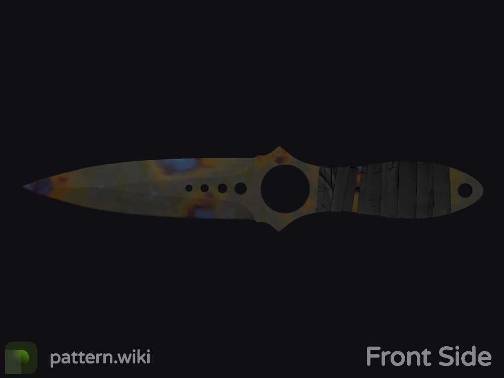 Skeleton Knife Case Hardened seed 45